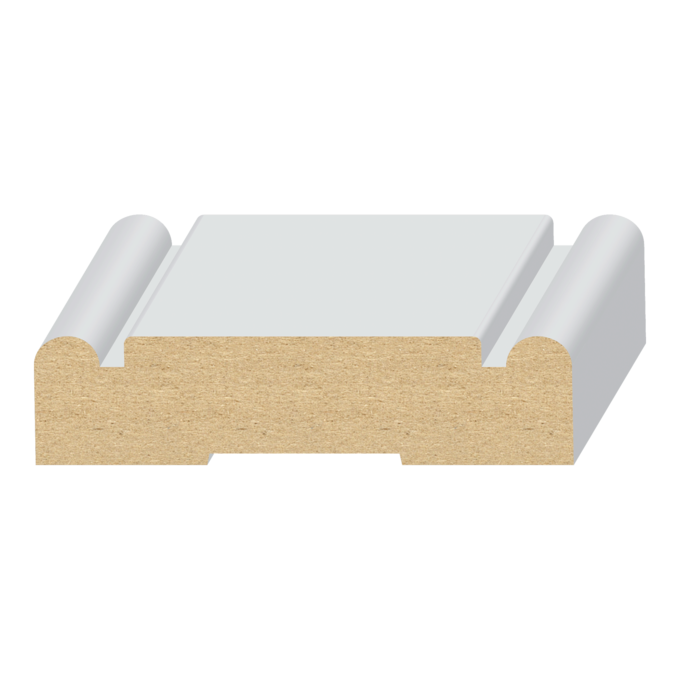 11/16" × 2-1/4” × 17’
PRIMED MDF CASING