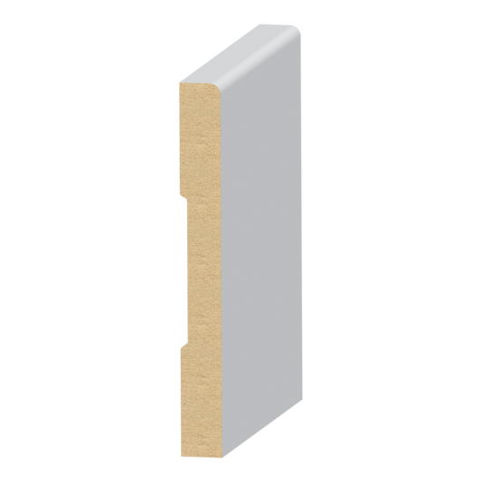 1/2" × 4 1/2” × 16' PRIMED MDF BASEBOARD