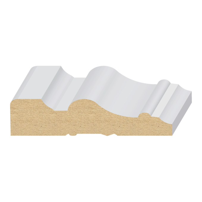 11/16" × 3" × 17’ PRIMED MDF CASING