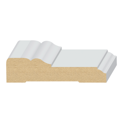 7/8" × 3-1/2” × 17’ PRIMED MDF CASING