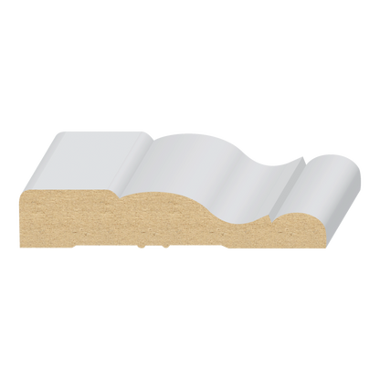 5/8" × 3-1/4” × 17’ PRIMED MDF CASING