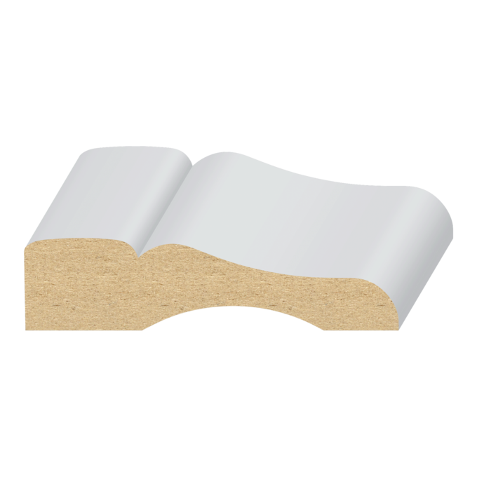 5/8" × 2-1/2" × 17’ PRIMED MDF CASING