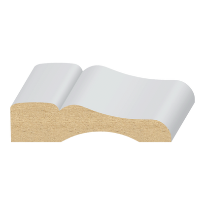 5/8" × 2-1/2" × 17’ PRIMED MDF CASING