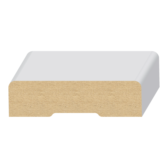 3/4" × 2-3/4" × 17’ PRIMED MDF CASING