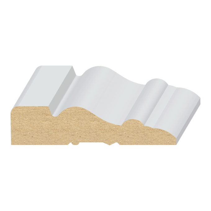5/8" × 2-1/2" × 17’ PRIMED MDF CASING